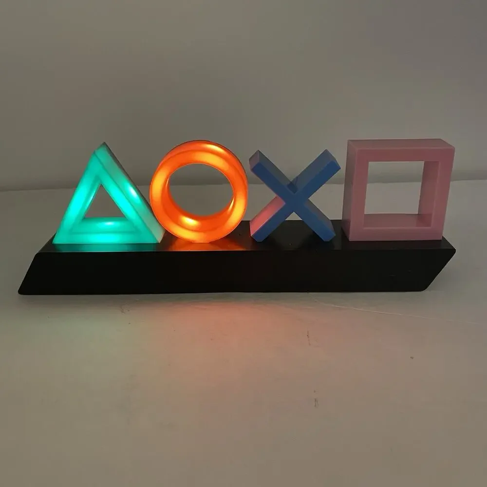 Paladone PlayStation Icons Light LED USB Lamp 3 Modes Music Reactive
